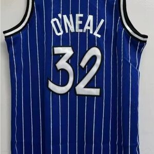 Shaq O’Neal Orlando Magic Kids Youth Medium 10/12 Blue Basketball Jersey